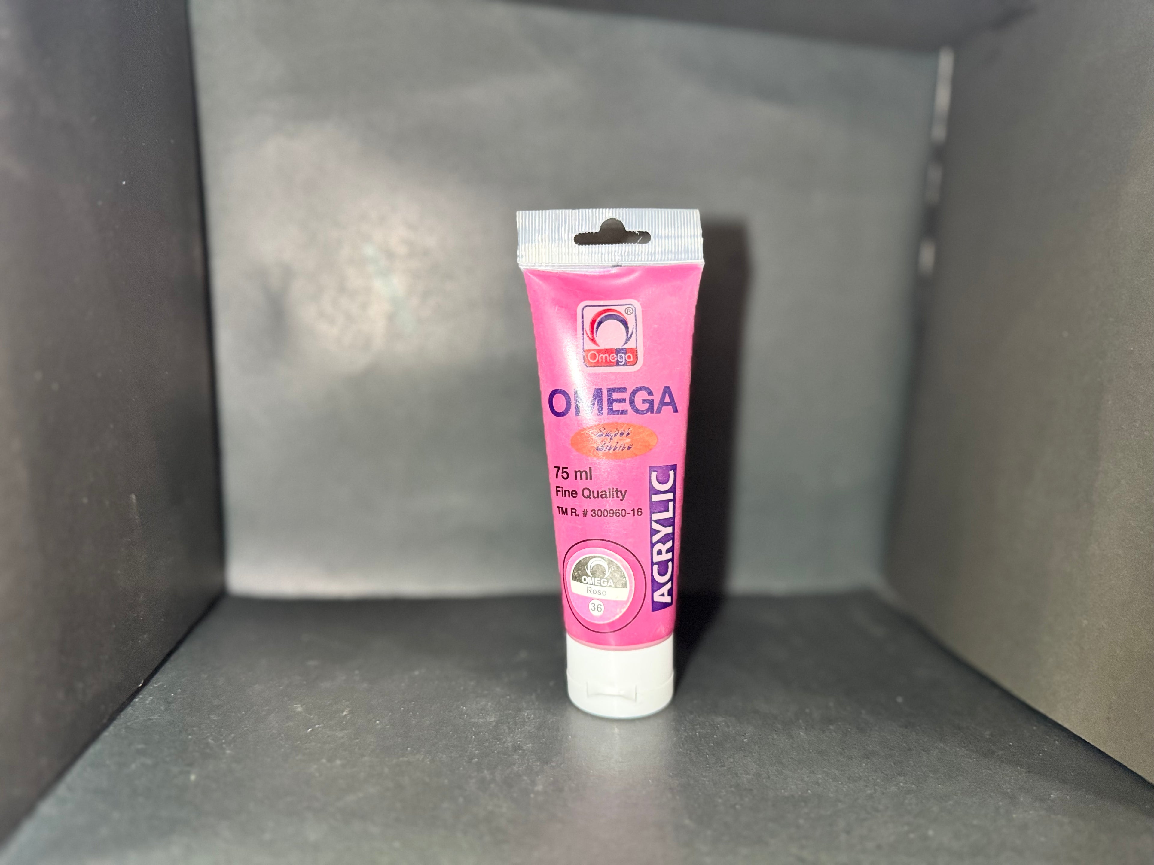 Omega Acrylic Color – Single Tube, 75 mL